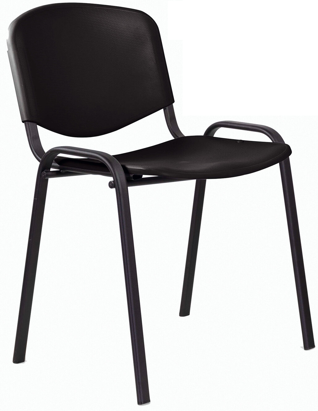 Стул STAFF Iso Plast CF-009, каркас черный, сиденье и спинка пластик