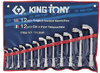KING TONY 1812MR - набор торцевых L-образных ключей, 8-24 мм
