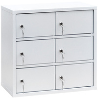 Индивидуальный шкаф кассира на 6 отделений (навесной) (ИШК-6)