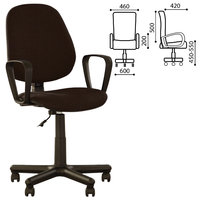 Кресло Forex GTP, с подлокотниками, коричневое