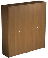 Шкаф комбинированный закрытый (одежда-документы) КВ 358