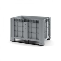 Пластиковый контейнер iBox 11.602F.92.PE.C9 1200х800 мм сплошной, на полозьях