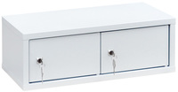 Индивидуальный шкаф кассира на 2 отделения горизонтальный (навесной) (ИШК-2г)