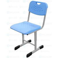 Школьный стул ШС32 пластик синий