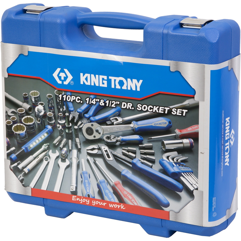 KING TONY 7010MR набор инструментов универсальный