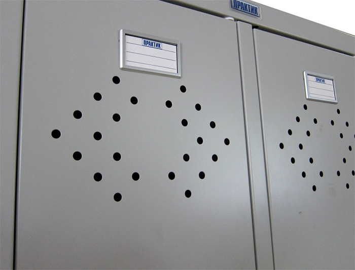 Шкаф для раздевалок ПРАКТИК усиленный ML 01-30 дополнительный модуль (LS-001) S23099402102