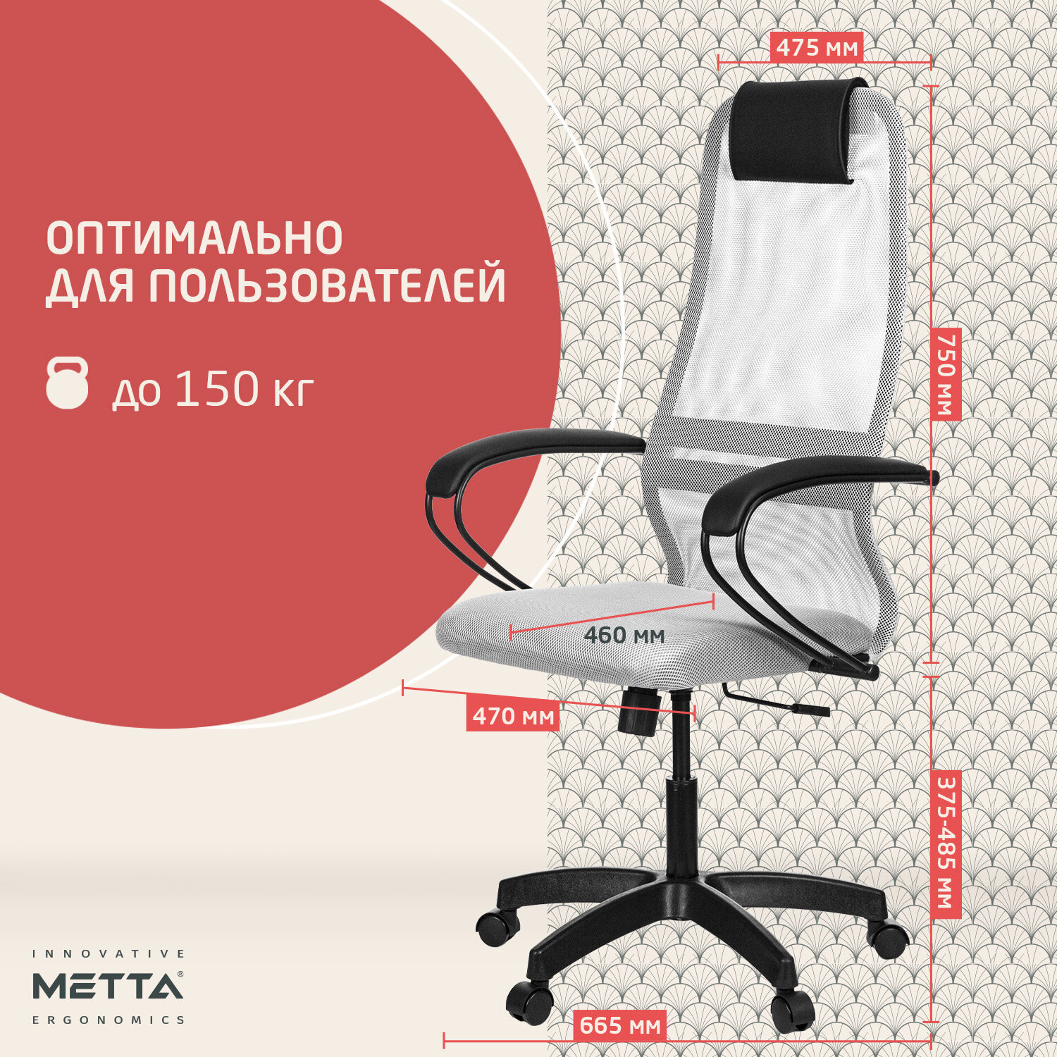 Кресло офисное МЕТТА 