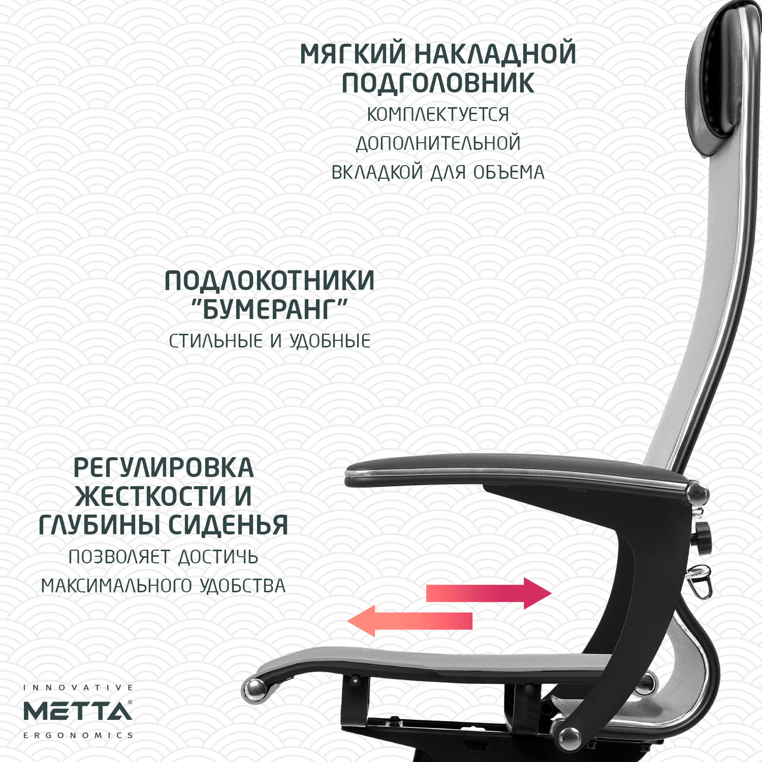 Кресло офисное МЕТТА 