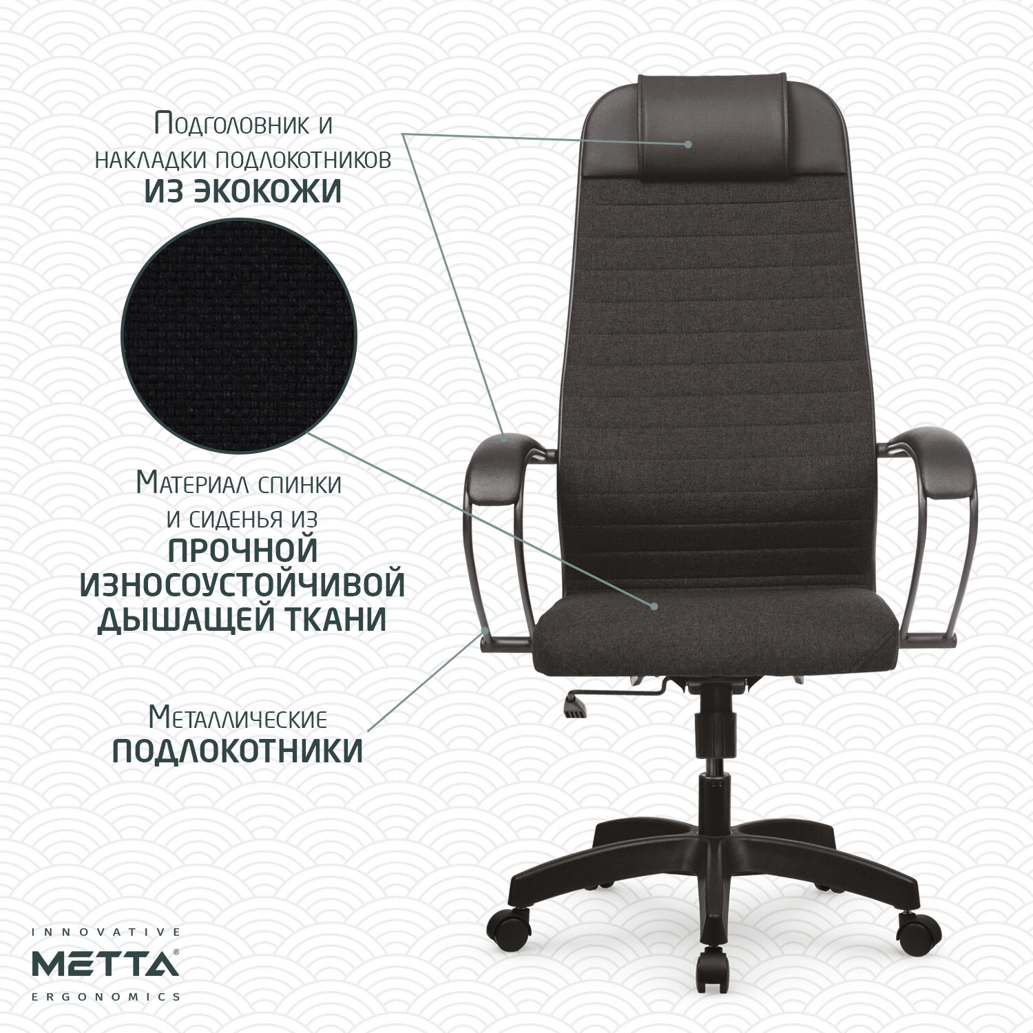 Кресло офисное МЕТТА 