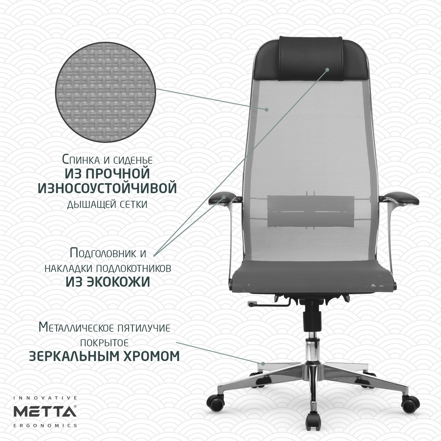 Кресло офисное МЕТТА 