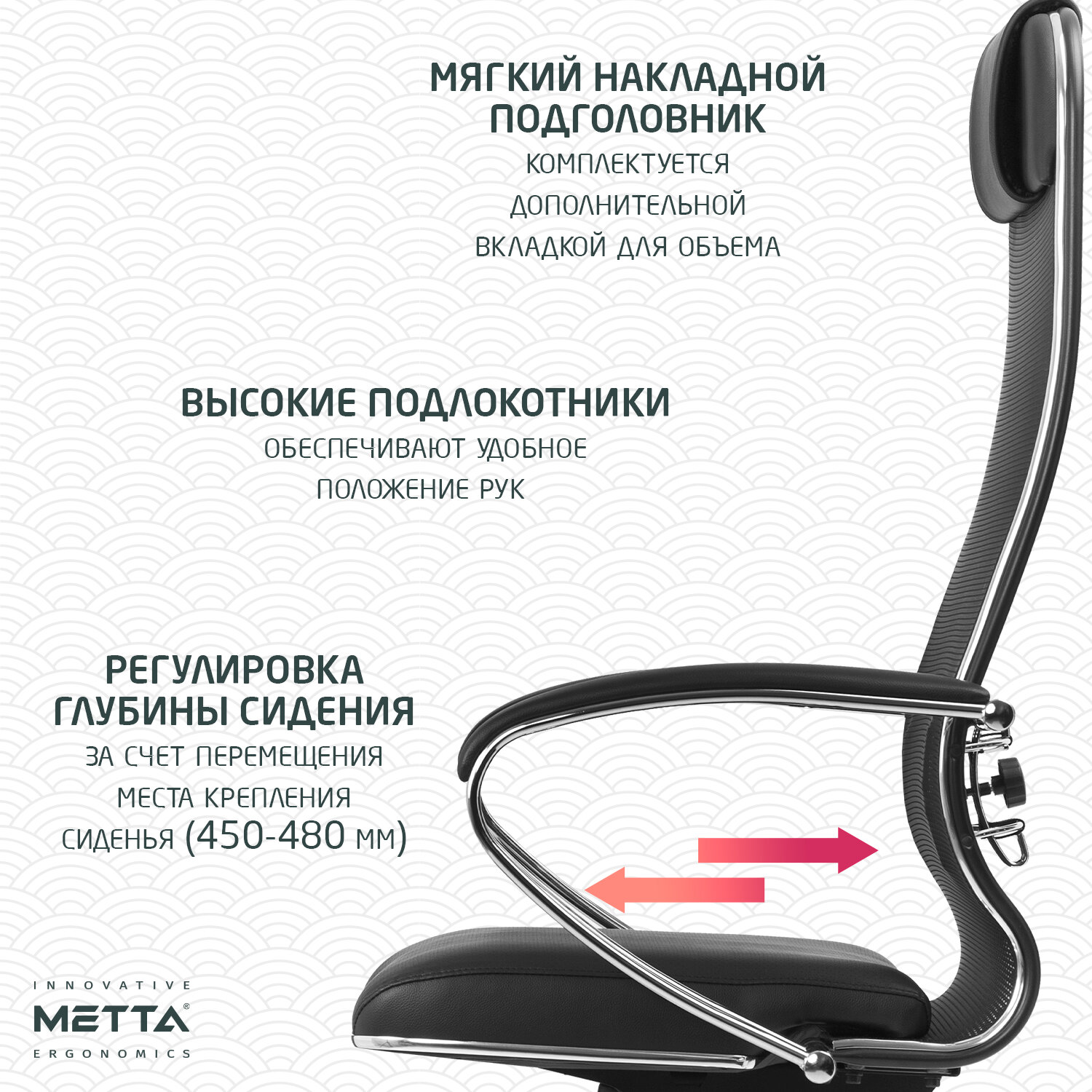 Кресло офисное МЕТТА 