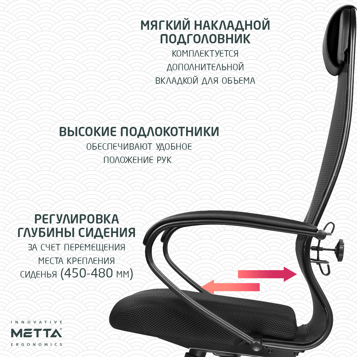 Кресло офисное МЕТТА 