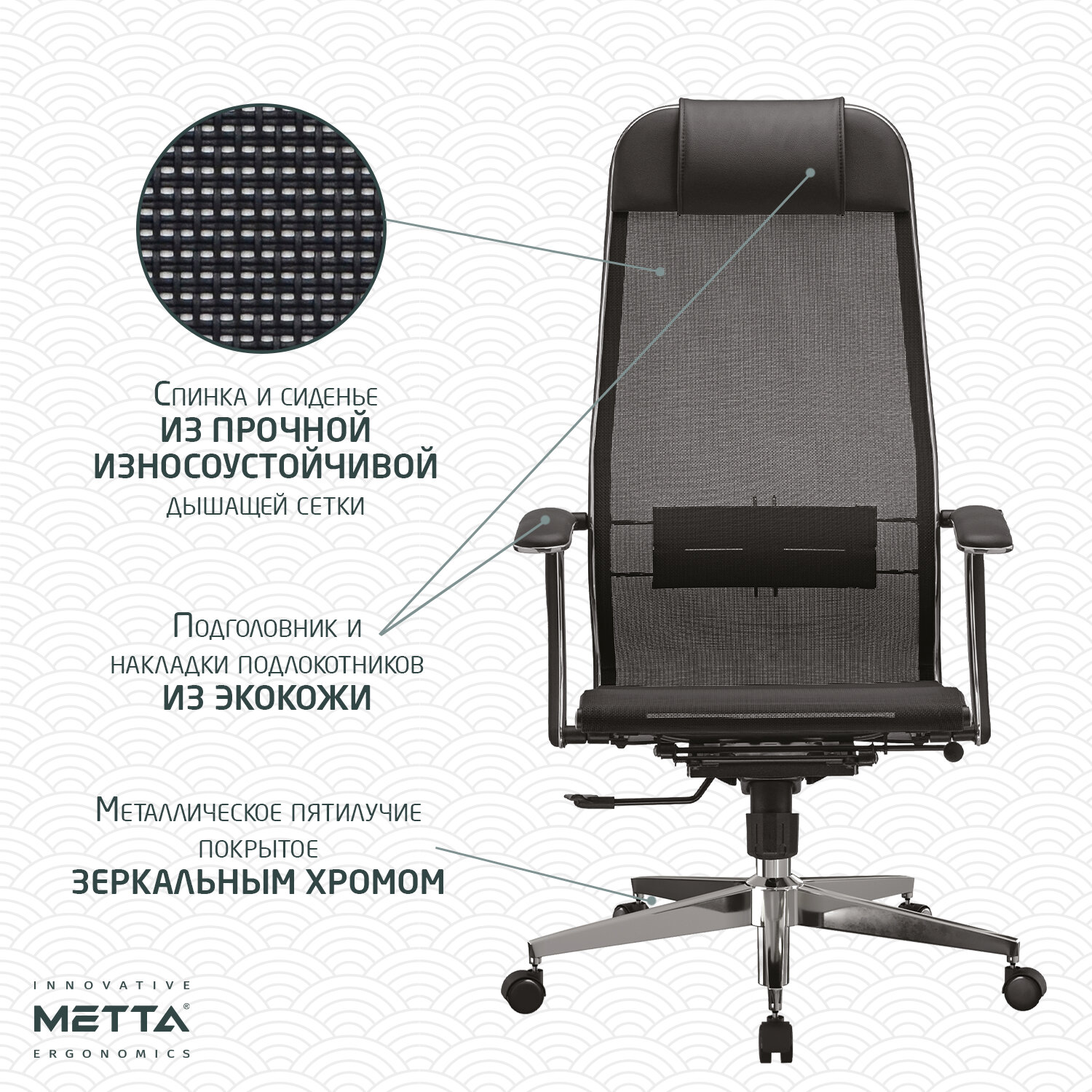 Кресло офисное МЕТТА 