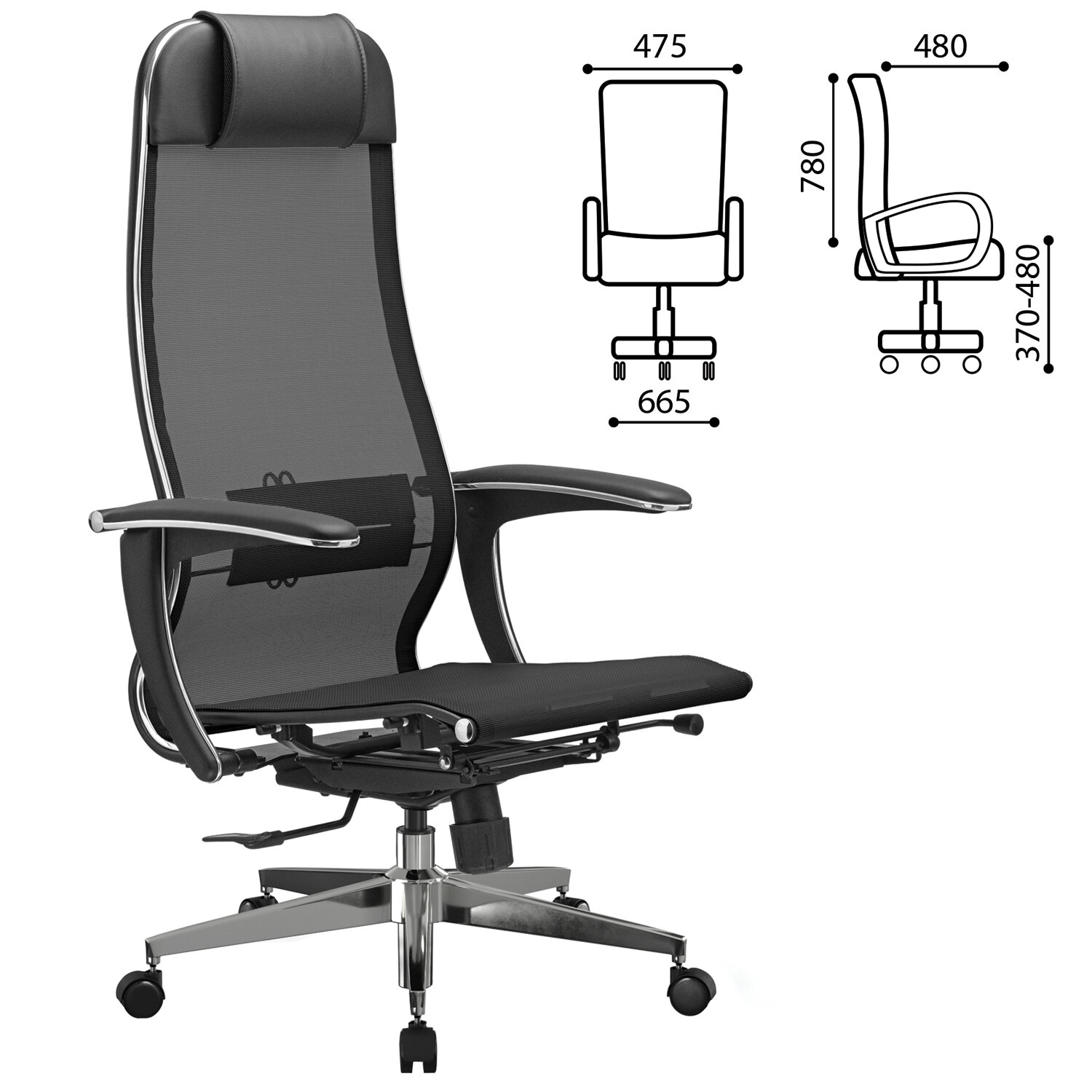 Кресло офисное МЕТТА 