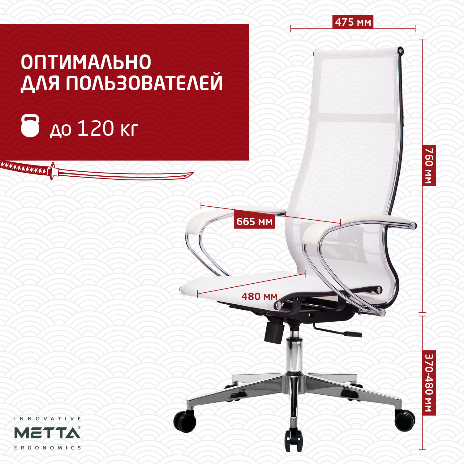 Кресло офисное МЕТТА 