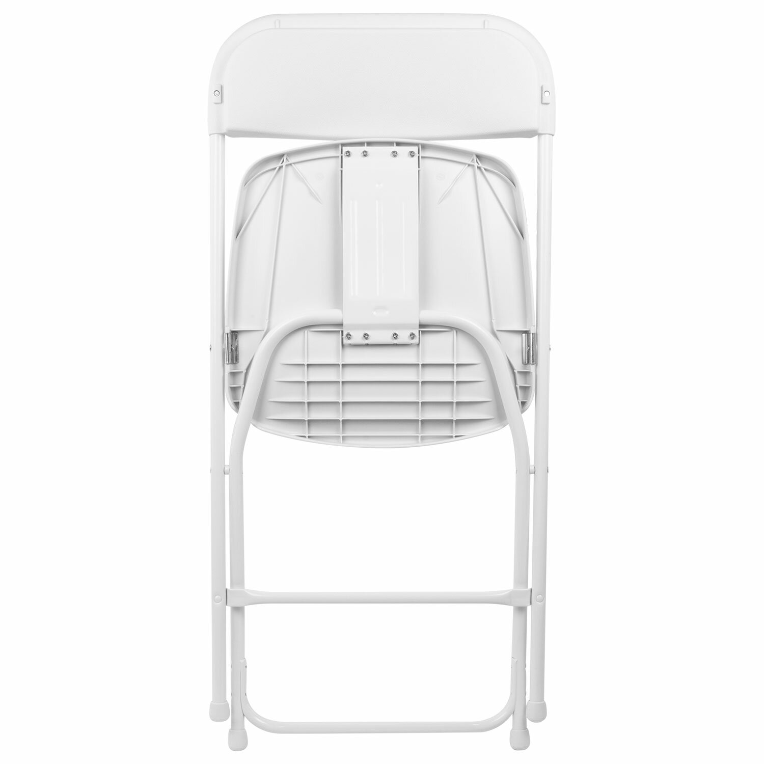 Стулья складные BRABIX "Golf CF-002", КОМПЛЕКТ 4 шт., белый каркас, пластик белый, 533031