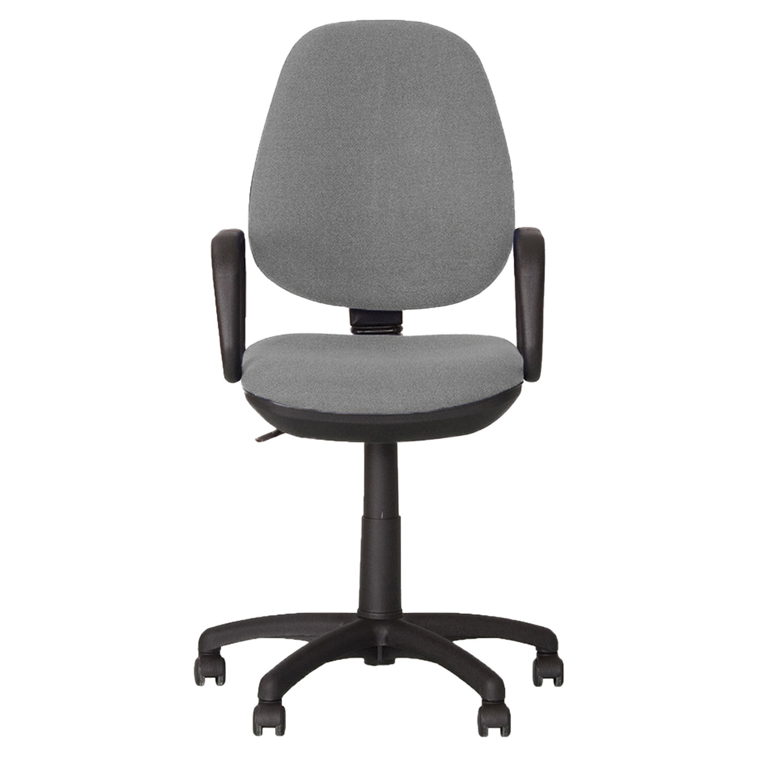 Кресло офисное Comfort GTP с подлокотниками, серое ZT-13