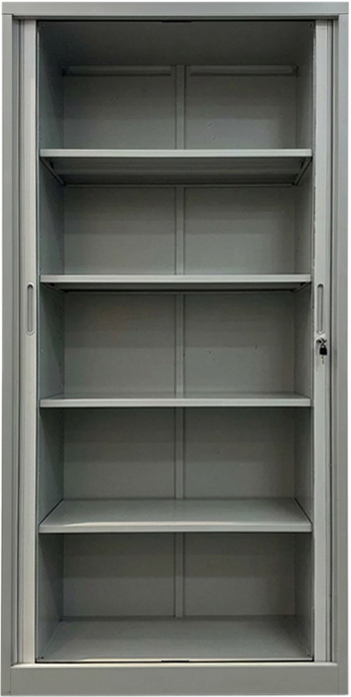 Шкаф металлический для офиса с рольставнями 1850х900х450 мм