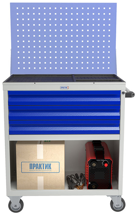 Тележка инструментальная WDS-3 867х753х454 мм