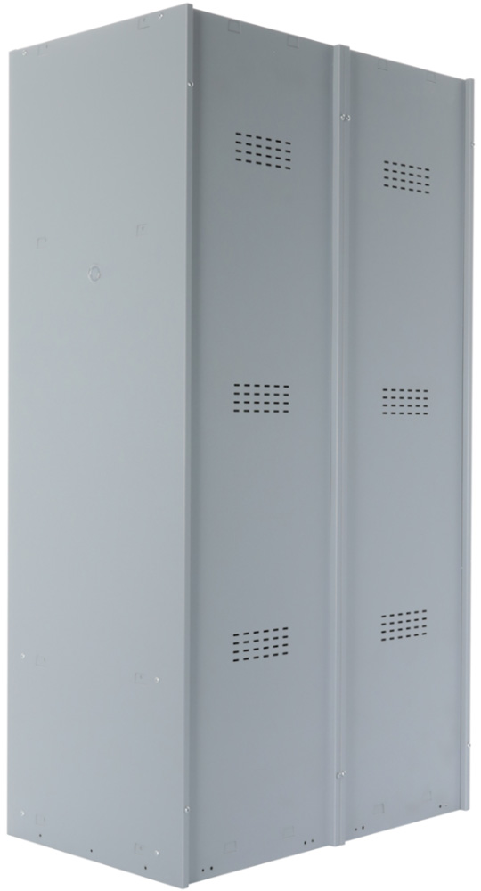 Шкаф для раздевалок усиленный ML-21-60 (1500) 1500х600х500 мм