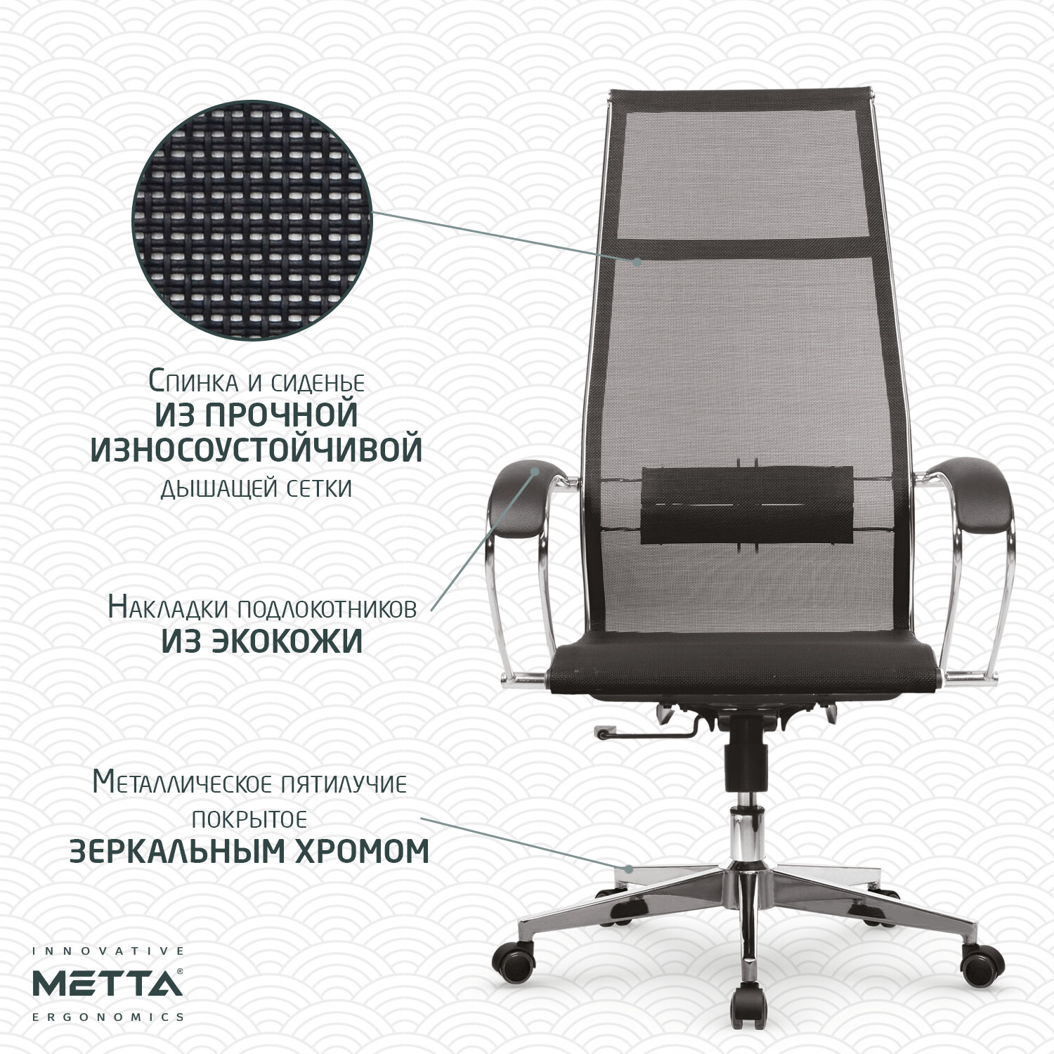 Кресло офисное МЕТТА 