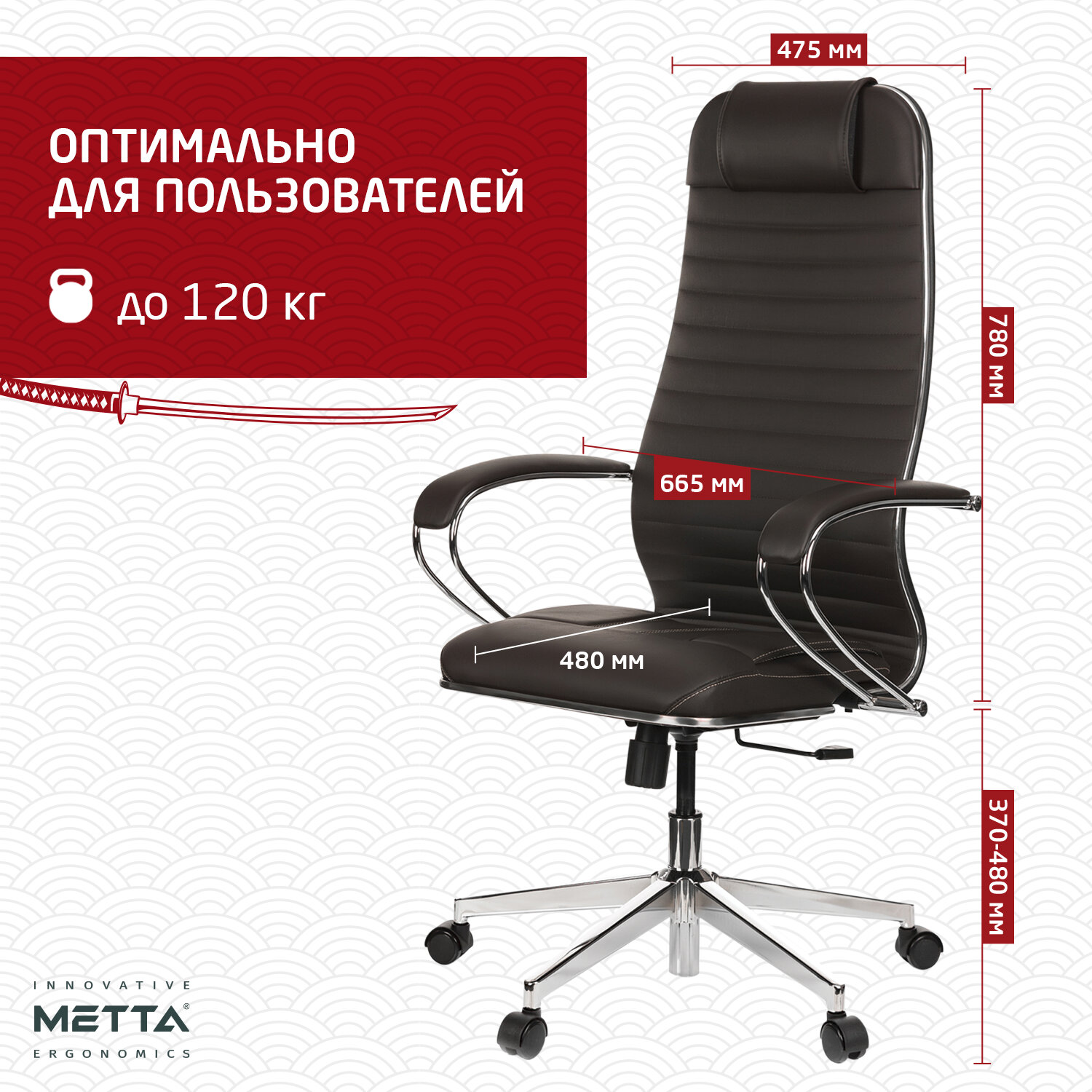 Кресло офисное МЕТТА 