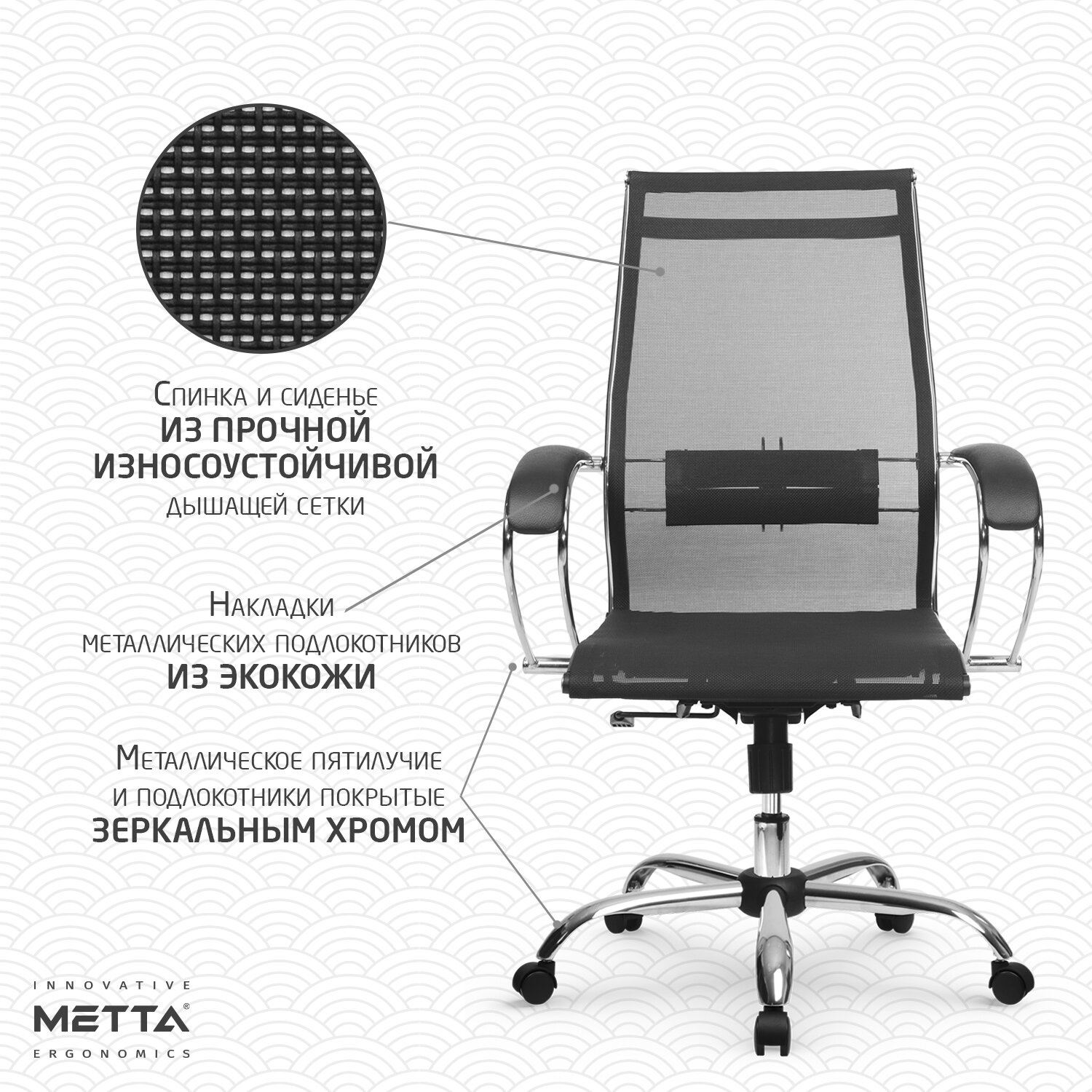 Кресло офисное МЕТТА 