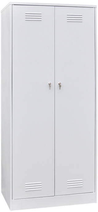 Шкаф для одежды двухстворчатый с откидной скамьей (верх липа) 1860х800х500