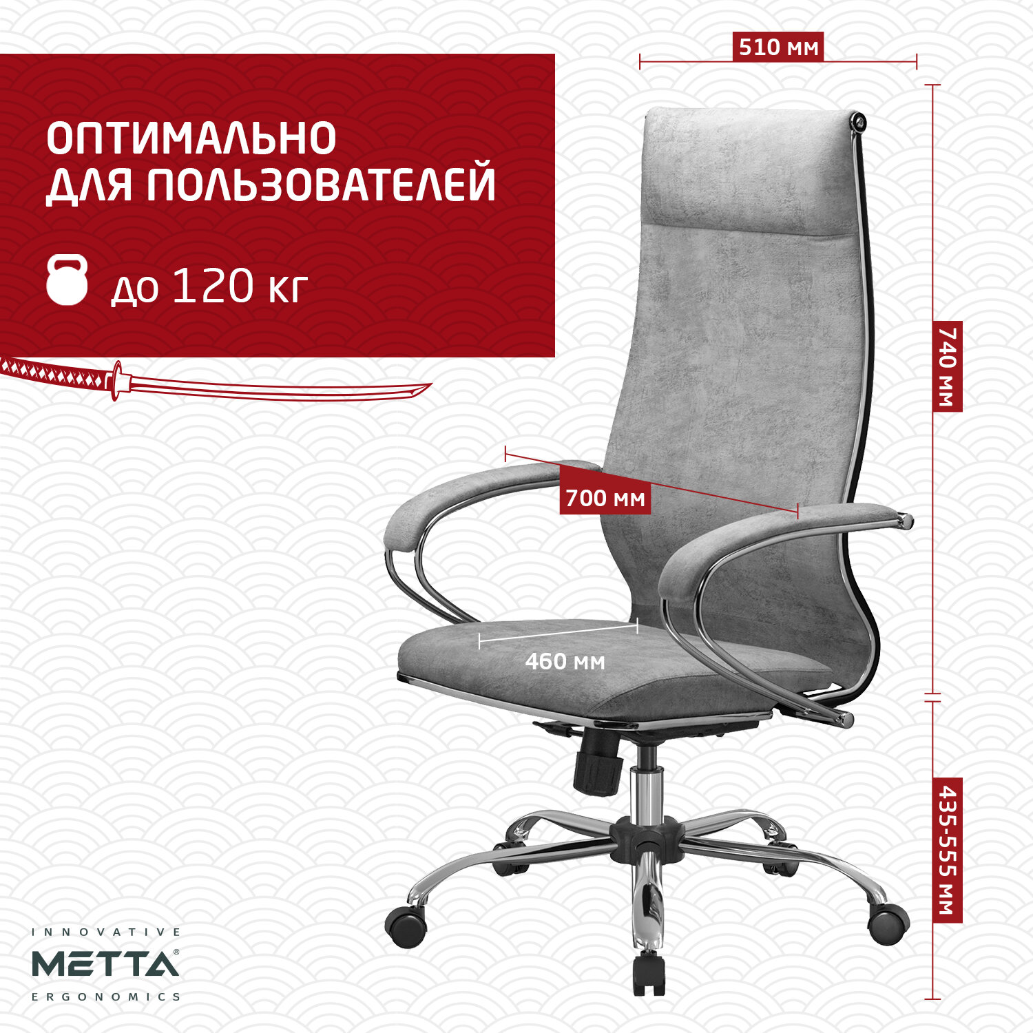 Кресло офисное МЕТТА 