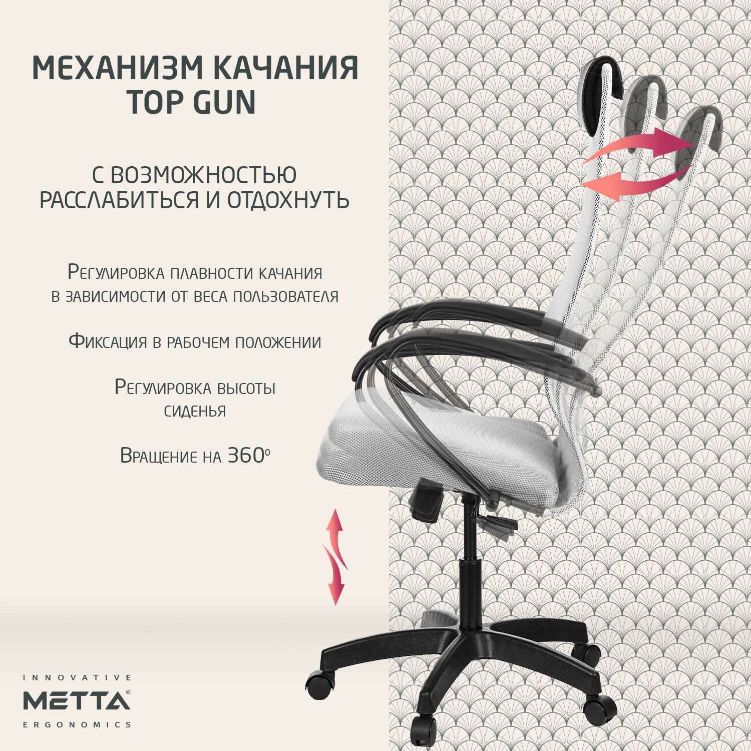 Кресло офисное МЕТТА 