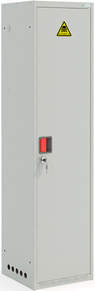 Шкаф для кислородных баллонов ШГР 40-1 (1х40л)