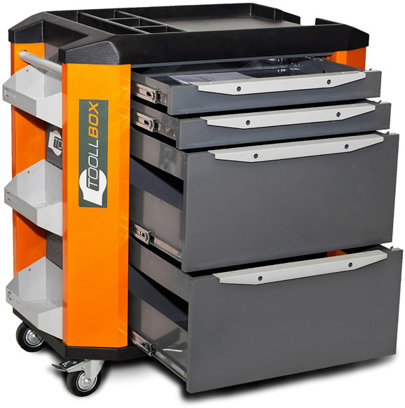 Тележка инструментальная ToollBox Premium TBP-4