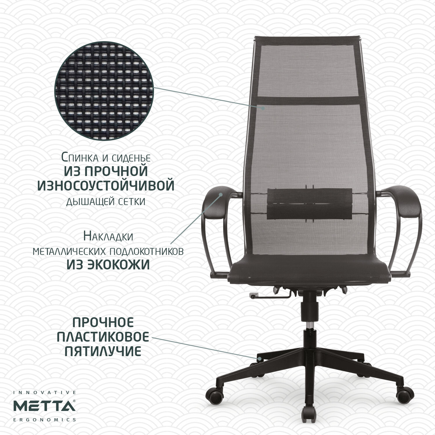 Кресло офисное МЕТТА 