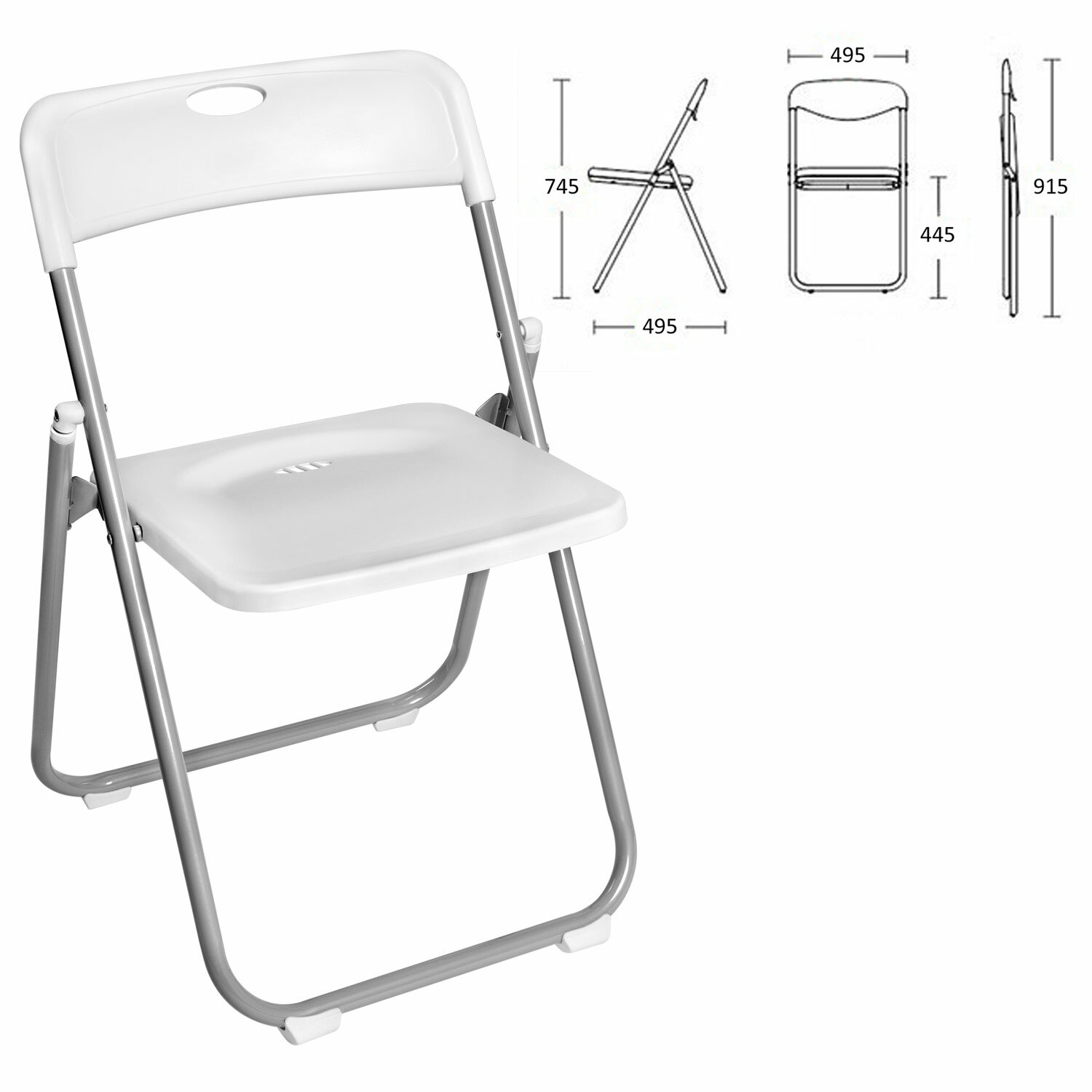 Стул складной BRABIX 