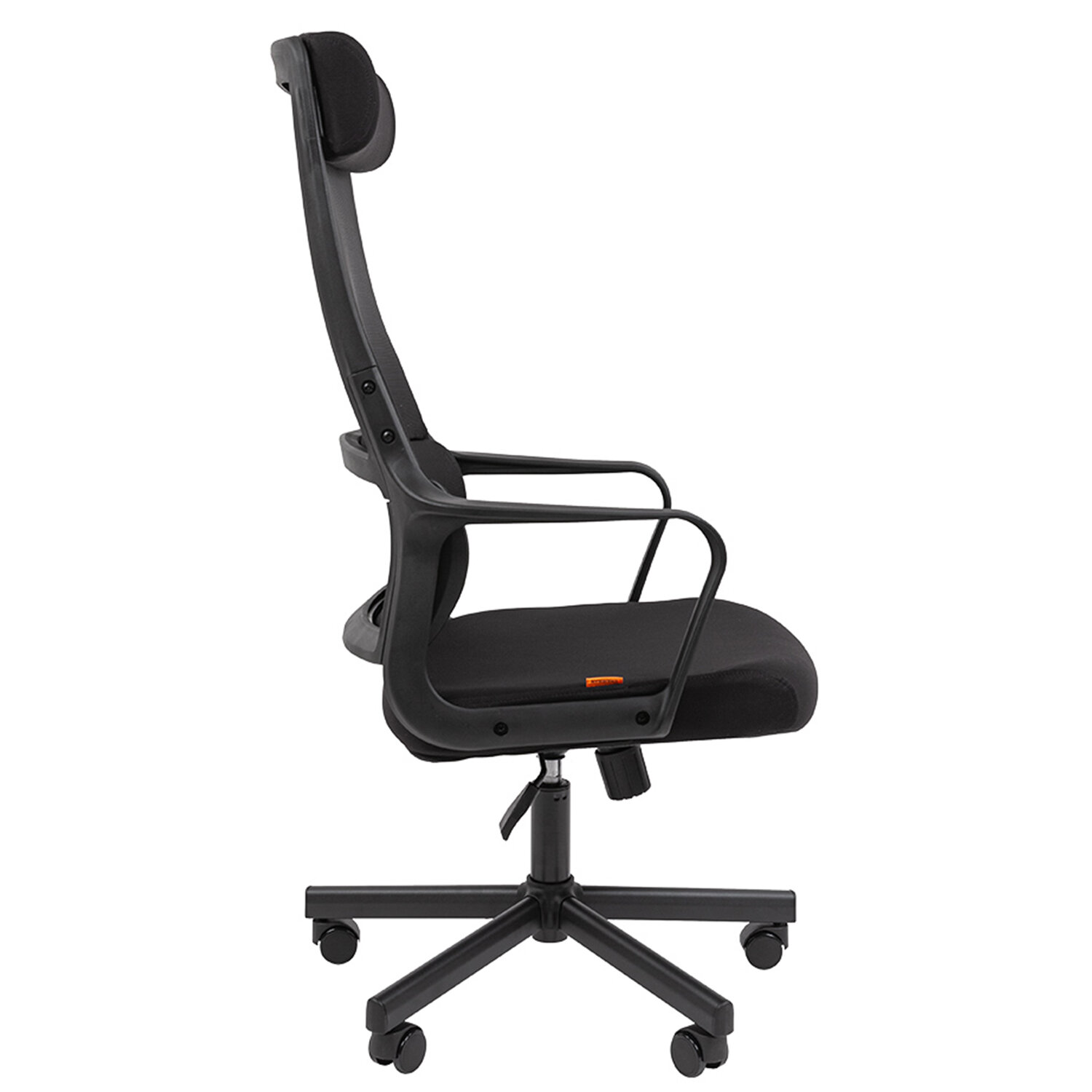 Кресло офисное Chairman CH 590, сетка/ткань, черное, 7134733