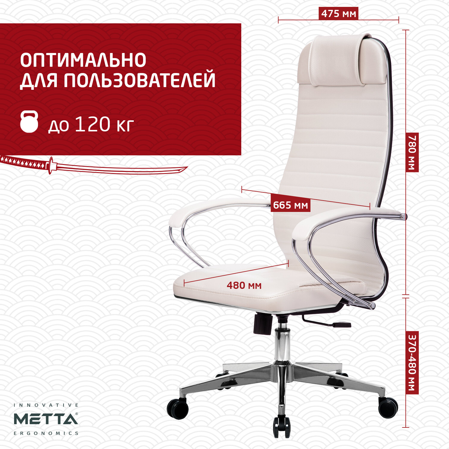 Кресло офисное МЕТТА 