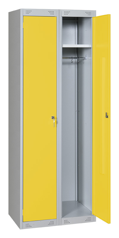 Шкаф для одежды ШР-22(800) желтые двери, выставочный образец