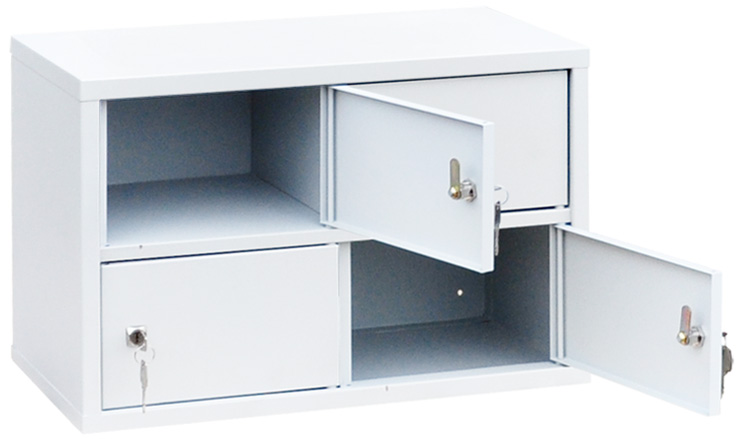 Индивидуальный шкаф кассира на 4 отделения (навесной) (ИШК-4)