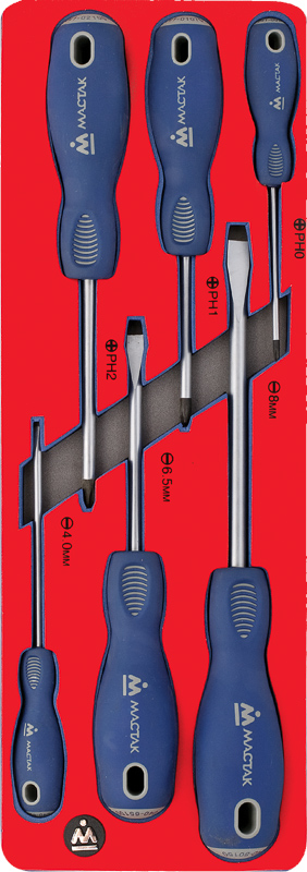 МАСТАК 5-4006 набор отвёрток