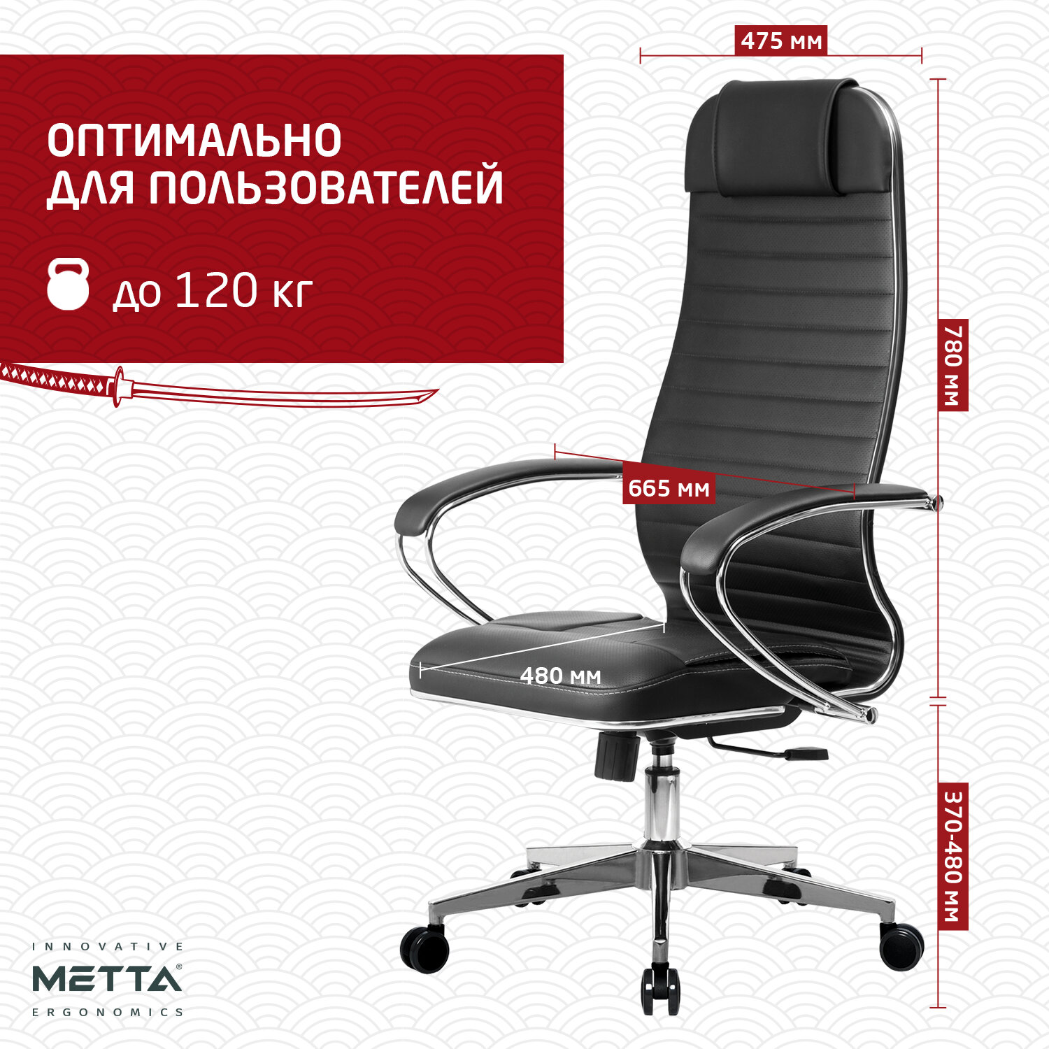 Кресло офисное МЕТТА 