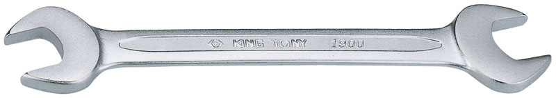 KING TONY 1110MR - набор рожковых ключей, 6-28 мм