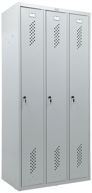 Шкаф для раздевалок ПРАКТИК Стандарт LS-31 1830х885х500 мм S23099531102
