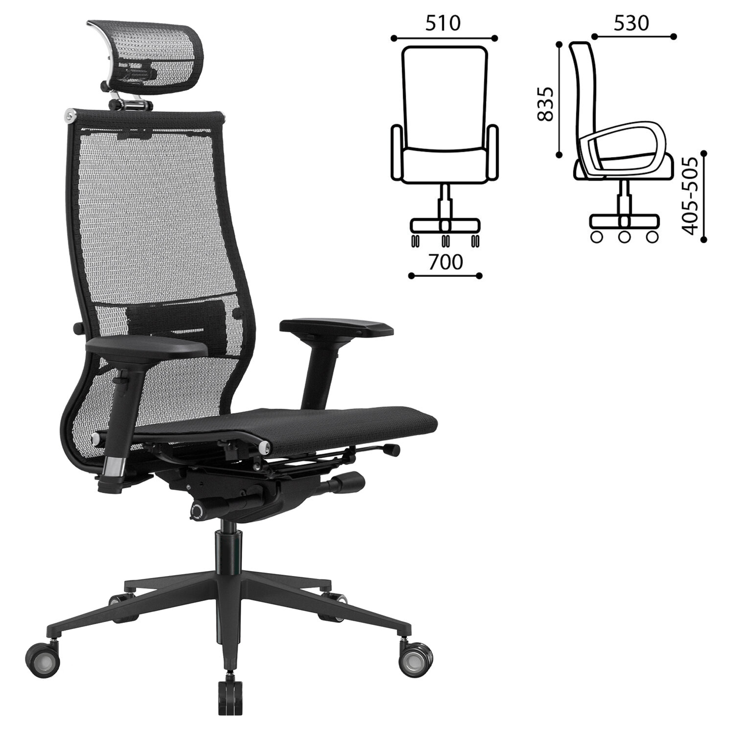 Кресло офисное МЕТТА 